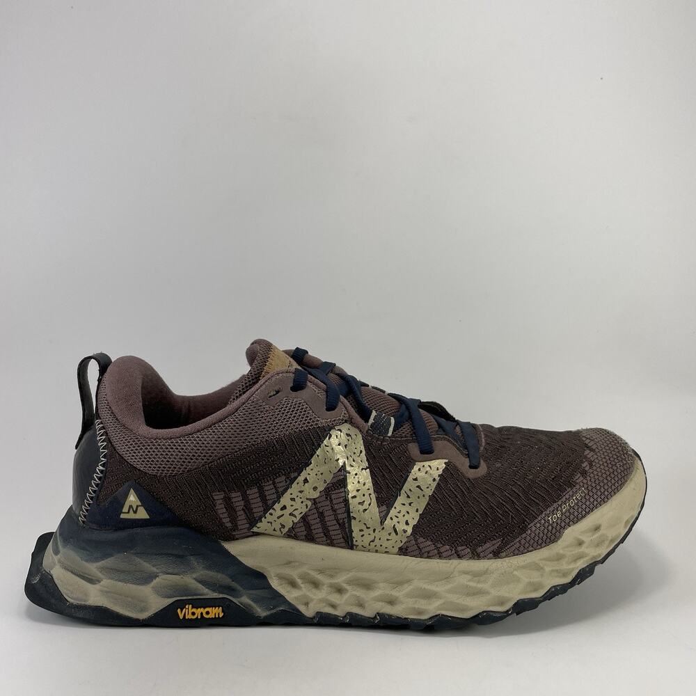 New Balance Fresh Foam Trail V3 Brown Shoes Womens Size 9.5 Vibram Low Top